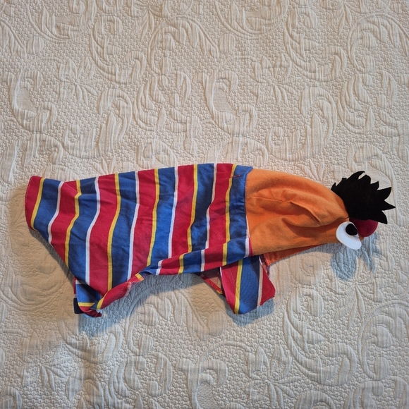 Sesame Street Other - Sesame Street Ernie size Large dog costume EUC hook n loop belly straps